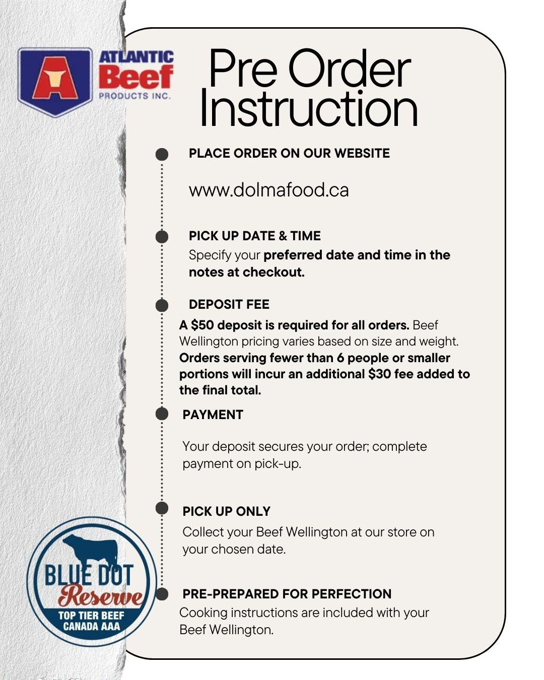 Beef Wellington - Pre Order Available All-Year