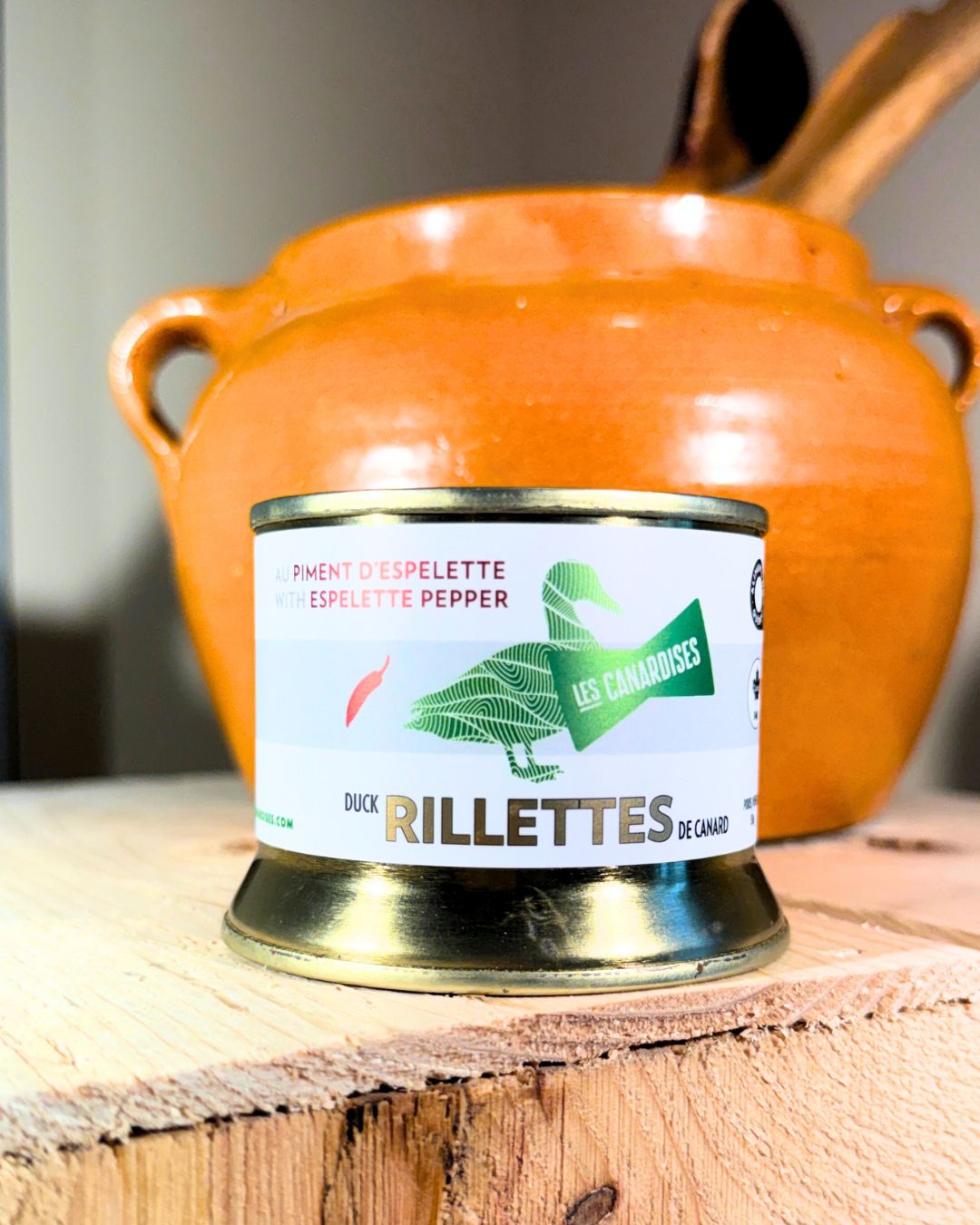 Les Canardises Esprelette Duck Rillettes