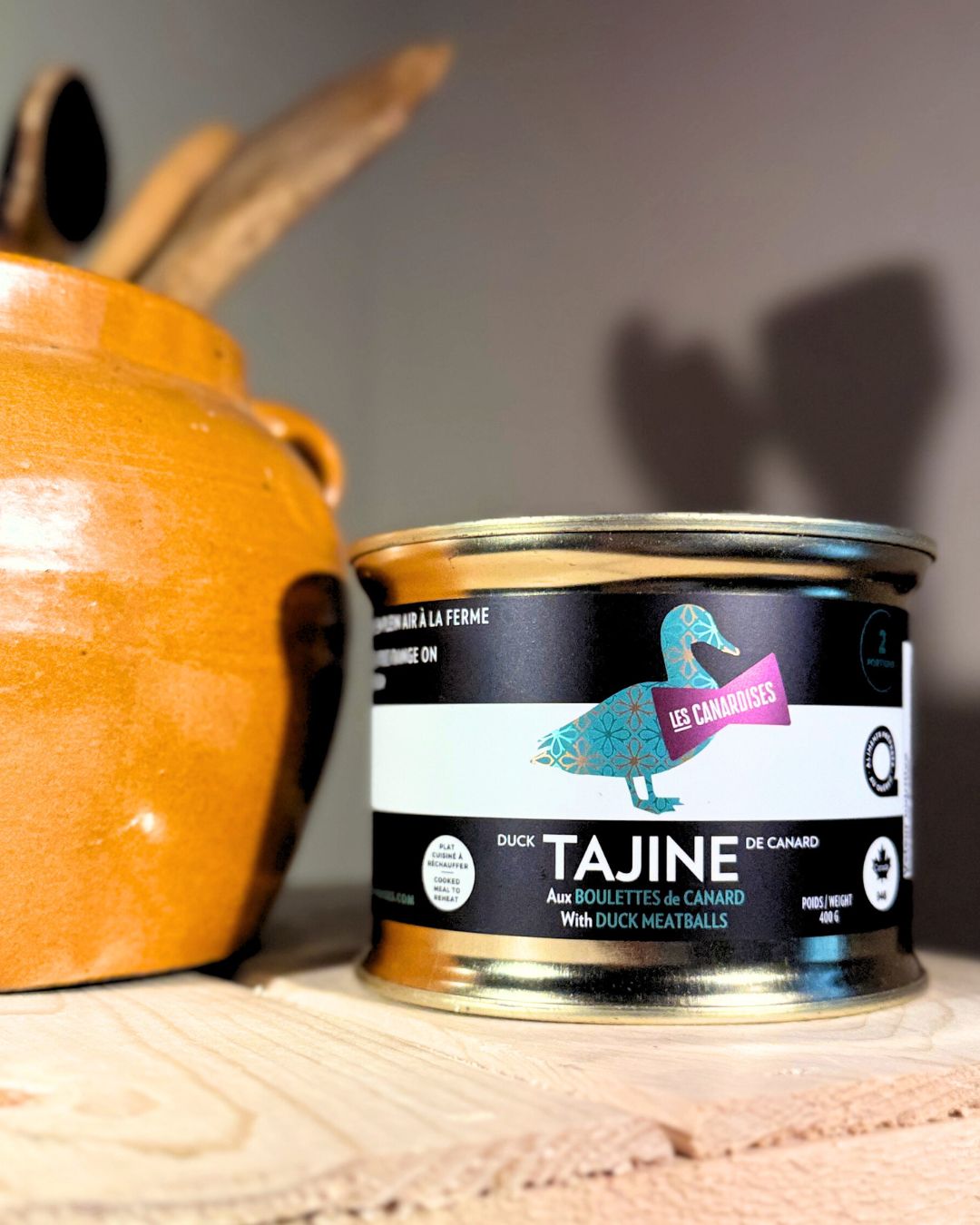 Les Canardises Tajine with Duck MeatBalls