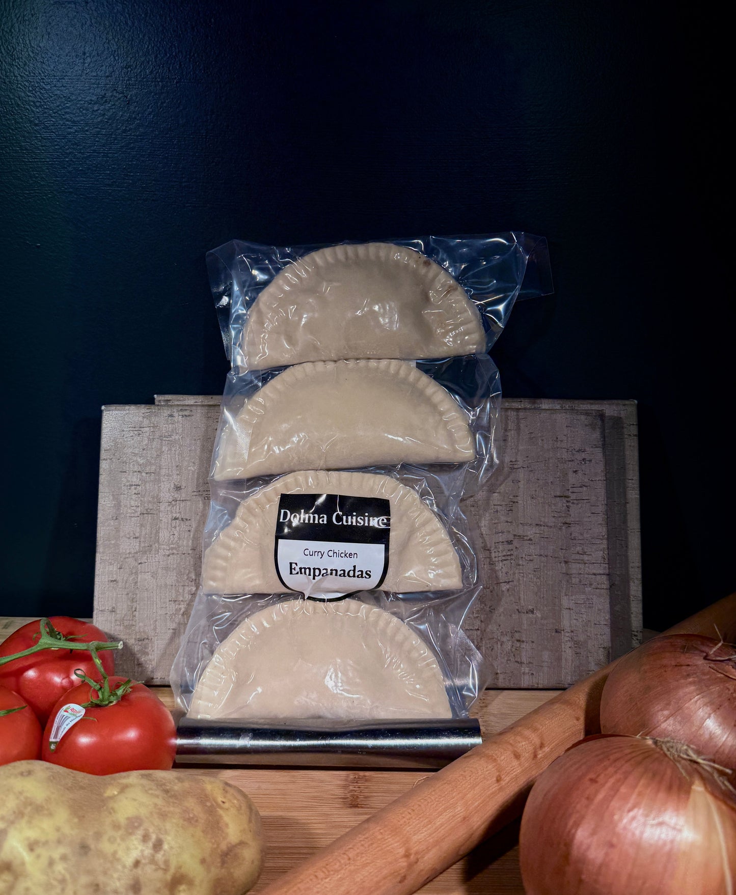 Curry Chicken Empanada