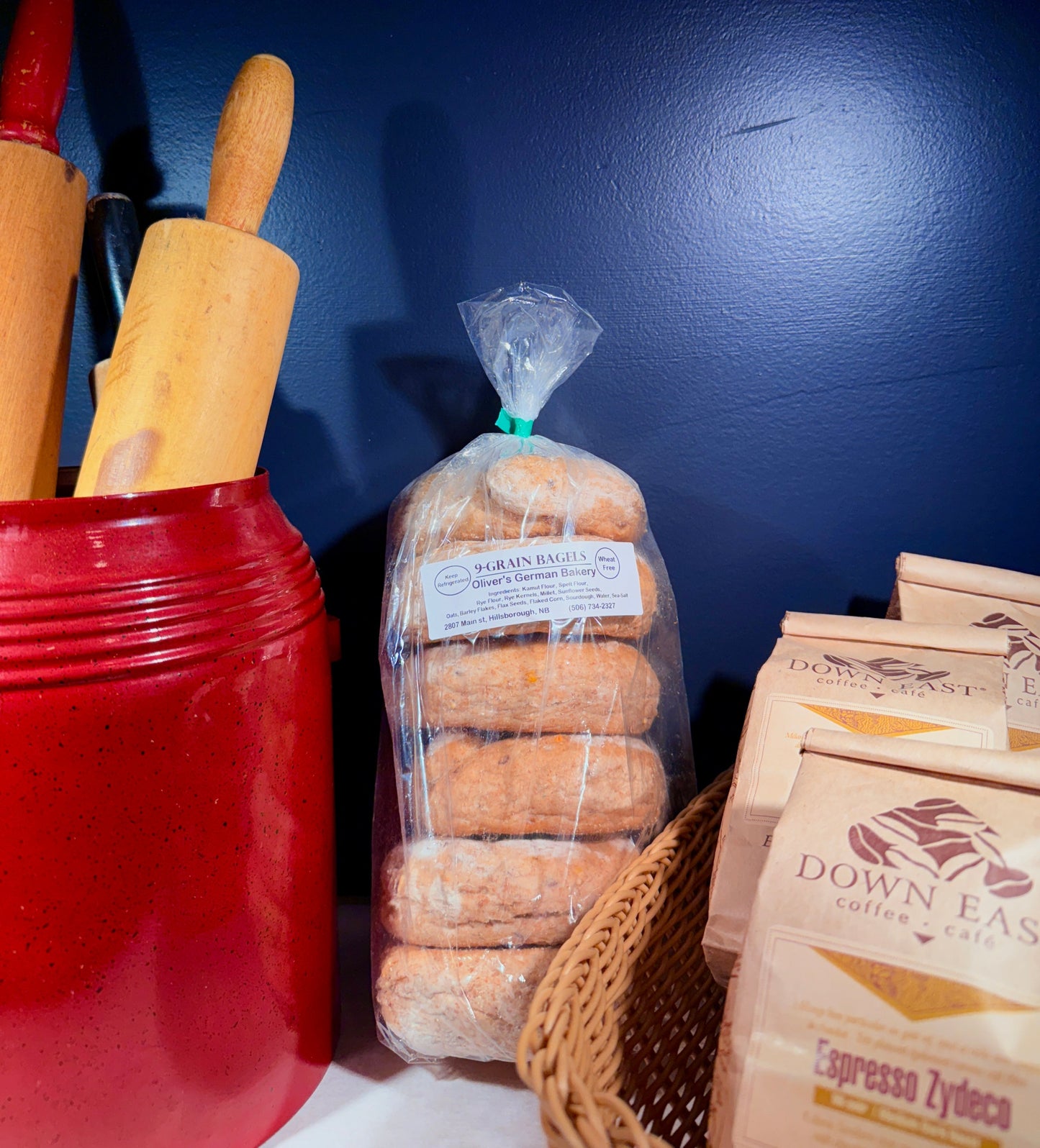 Oliver German - 9 grain Bagels