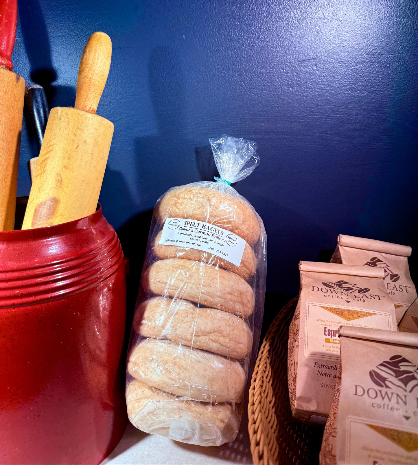 Oliver German - Spelt Bagels