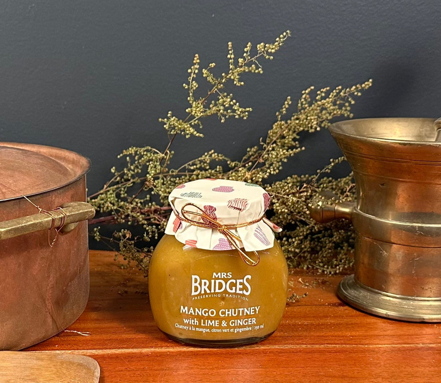 MRS. BRIDGES Mango Chutney w/ Lime & Ginger