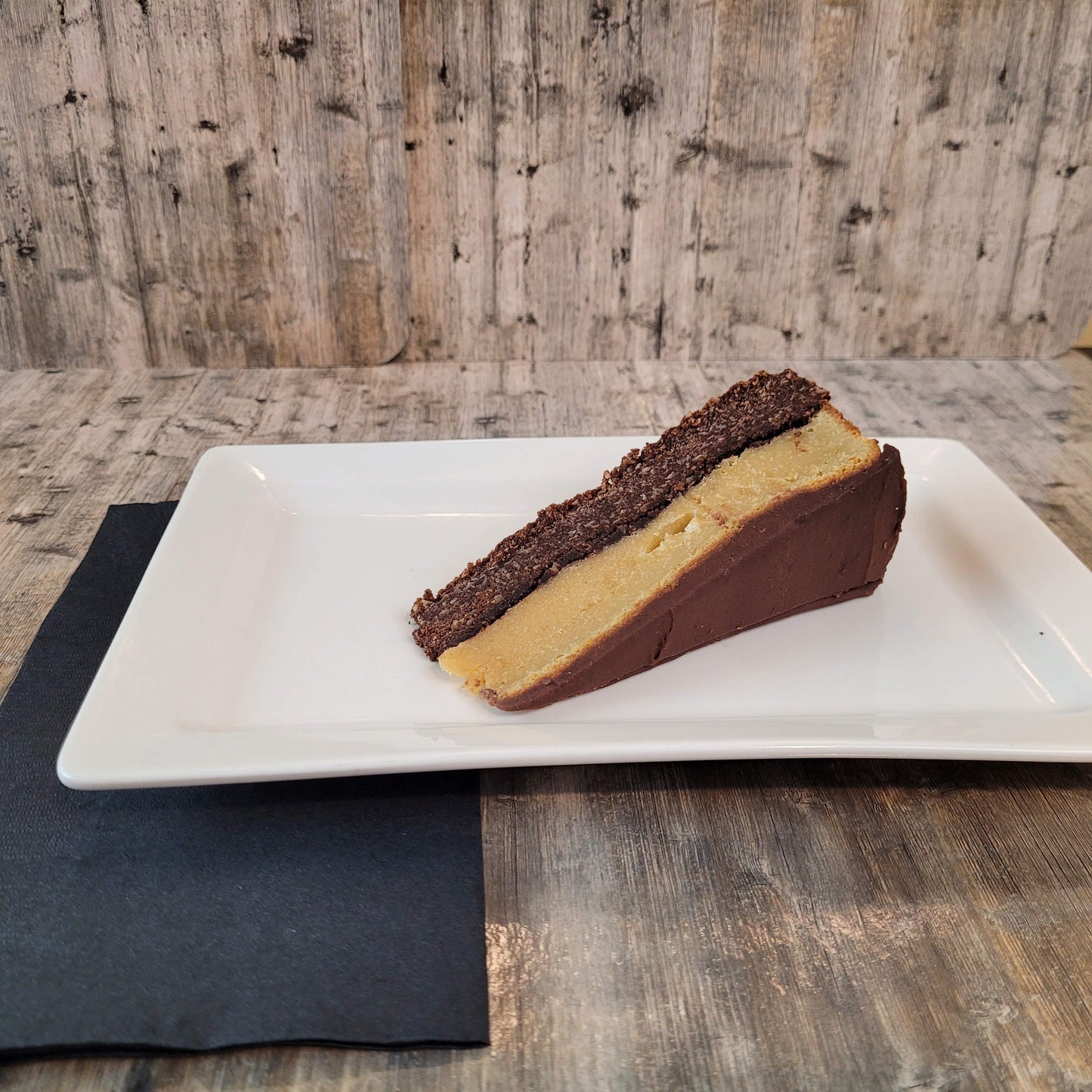 Vegan Cheesecake Slice