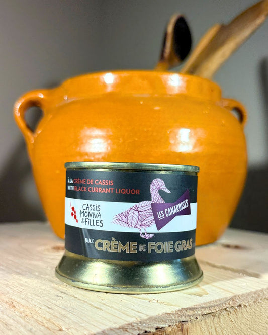 Les Canardises Creme de Foie Gras with Black Currant Liquor