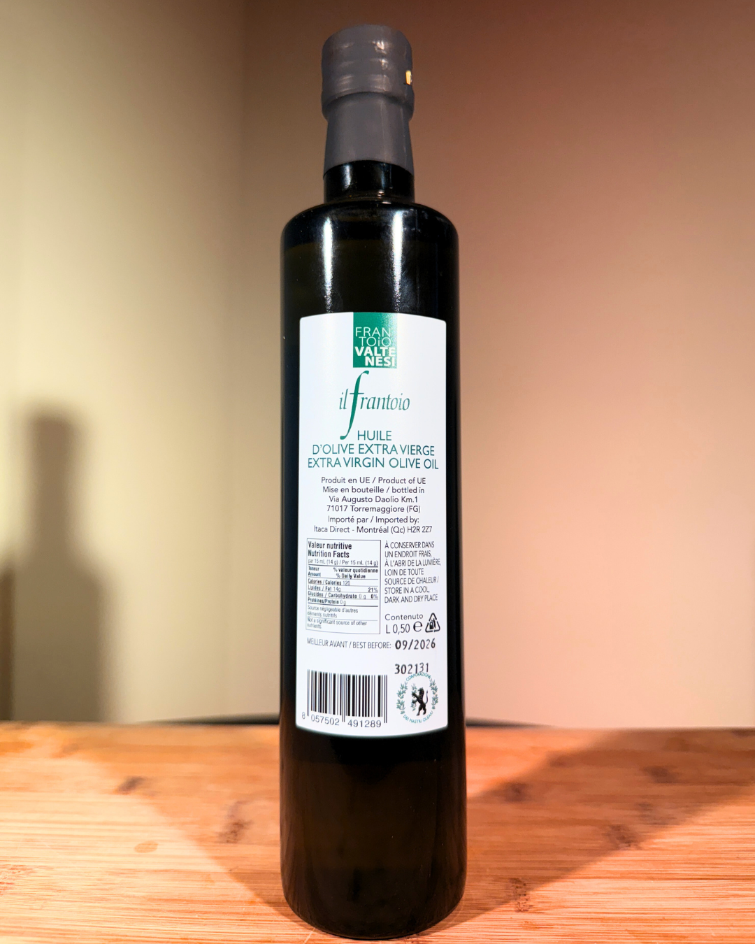 FRANTOIOVALTENESI Il Frantonio Extra Virgin Olive Oil 500ML