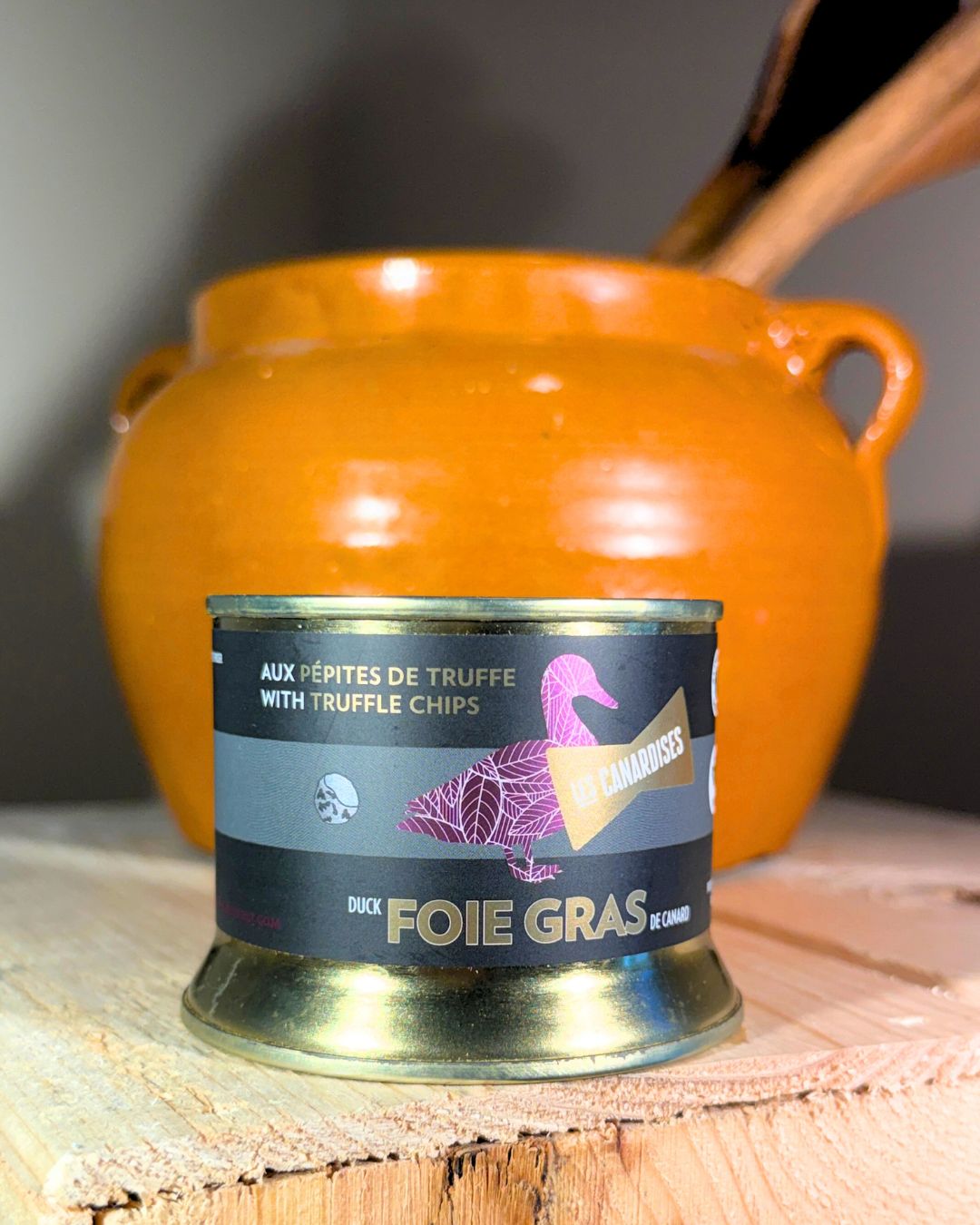 Les Canardises Duck Foie Gras with Truffle Chips