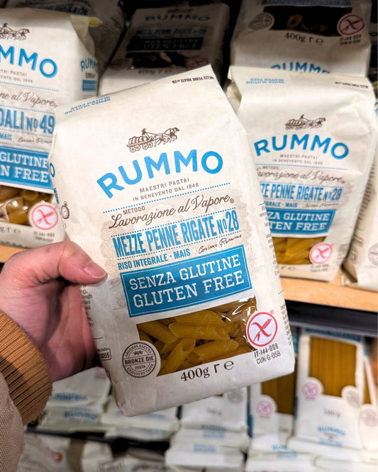 Rummo Mezze Penne Rigate No. 28 (Gluten Free)