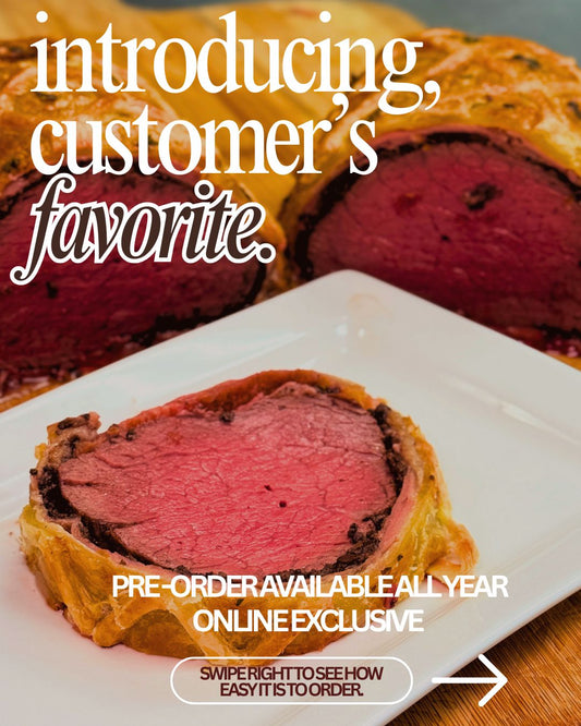Beef Wellington - Pre Order Available All-Year