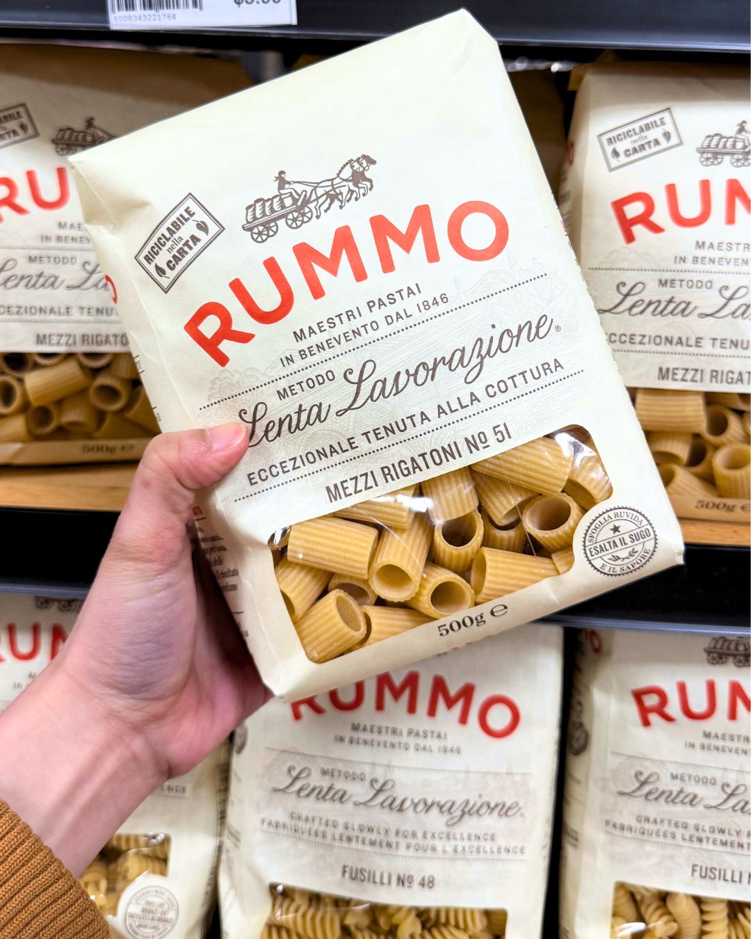 Rummo Mezzi Rigatoni No. 51
