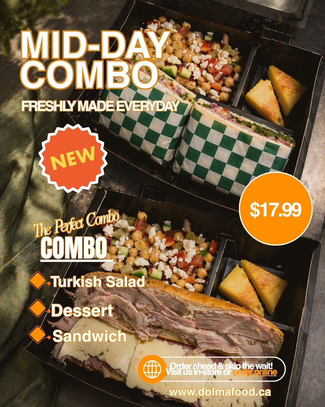 Pre Order: Mid-Day Combo