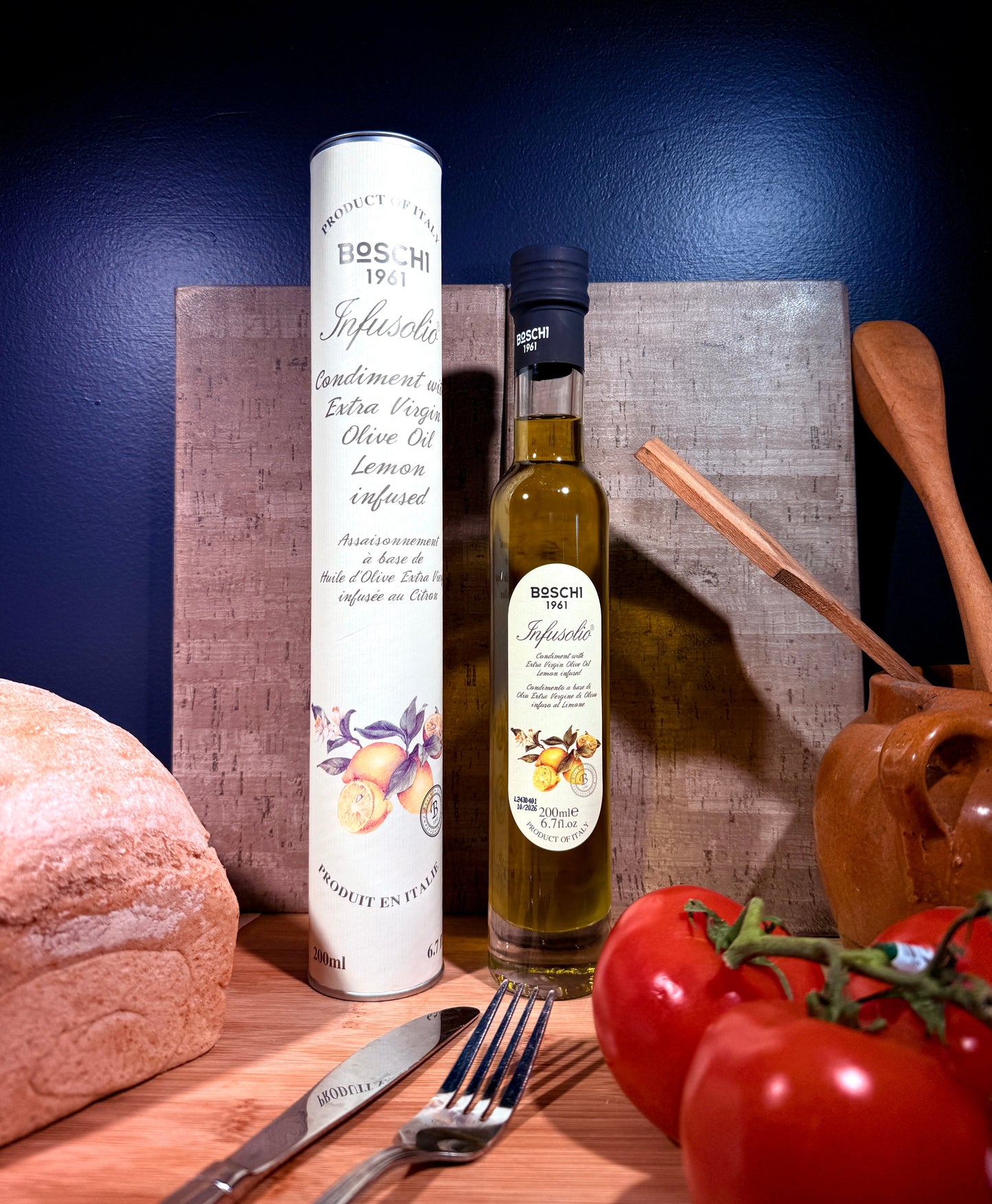 Lemon Infused Extra Virgin Olive Oil
